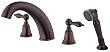 Danze Fairmont Oil Rubbed Bronze Roman Tub D307740RB