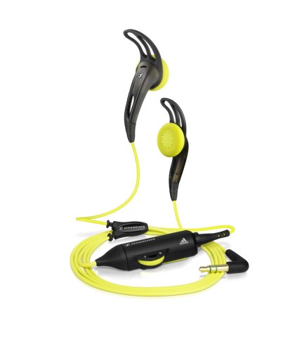 Sennheiser  Adidas MX 680  Sports Earbud Headphones with Volume control & Earfin Clips