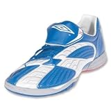Umbro X600 Indoor Soccer Shoes (Silver/Red)