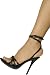 Enticing Spiked stiletto with double wrap ankle strap