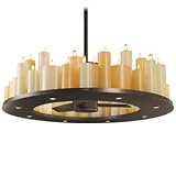 Casablanca C16G73T Candelier InteliTouch Oil-Rubbed Bronze Ceiling Fan 30 Blade Span