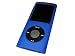 BLUE Silicone Skin Case Cover for Apple iPod Nano 4th Gen Generation 4G new Nano-Chromatic 4GB, 8GB & 16GB + Screen Protector & Lanyard