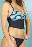 Adidas Navy Beach Tankini Bikini Swimwear UK 16