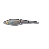 Sebile Magic Swimmer Swimbait - Fast Sinking (Natural Shiner, 7-1/2-Inch/No Lip)