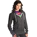 Criminal Damage Plain Skinny Fit Hoodie (Grey)