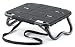 Allen® Low - Profile Portable Stool with Carry Strap Black