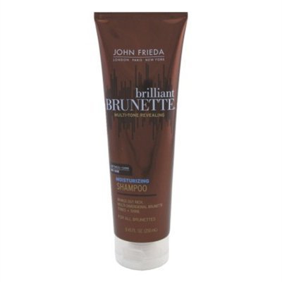 John Frieda Brilliant Brunette Moisture Shampoo 8.45oz (3 Pack)