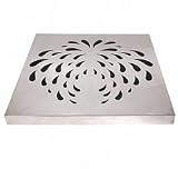 tear drop stainless wall panel - 60cm square