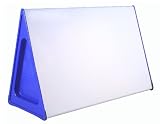 Enlarge toy image: A2 Wedge - Dry-Wipe, Magnetic, Double-Sided Whiteboard - Red -  preschool activity for young kids
