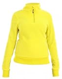 Bench Damen Fleecepullover SUZY TUBE, sulphur spring, XL