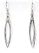 Sterling Silver Earrings (Rhodium Plated)