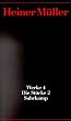 Werke: Werke 4: Die St�cke 2: Prometheus. Horizonte. Der Horatier. Waldst�ck. Weiberkom�die. Mauser. Macbeth. Germania Tod in Berlin. Zement. Die ... Die Hamletmaschine. (Lysistrate 70): BD 4