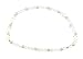 Anklet - A61 - Stretch - Swarovski (tm) Crystal and Heishi Beads ~ Clear AB