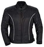 LRX 2 WOMENS MOTORCYCLE JACKET BLACK SIZE:LRG+ PLUS-20