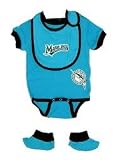 Florida Marlins Creeper with Bib and Booties