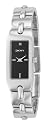 DKNY Ladies Diamond Stainless Steel Bracelet Watch With Black Dial