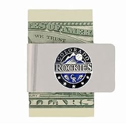 Colorado Rockies Pewter Money Clip