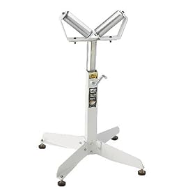 HTC HSV-15 Super Duty Adjustable 22-Inch to 32-Inch Tall V-Shaped Roller Stand
