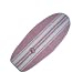 PINK STRIPE SURFBOARD surf board surfing RUG bath mat