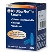 BD Ultra-Fine 33 Guage Lancets - 100 Count Box