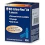 BD Ultra-Fine 33 Guage Lancets - 100 Count Box