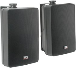 MTX AW52-B 5-1/4 2-Way Outdoor Speaker Pair Black