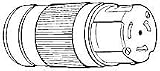 Female Connector (50a 125/250v) By Marinco