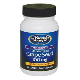 Vitamin Shoppe - Grape Seed (Standardized), 100 mg