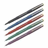 Razor Point, Extra Fine Tip, Porous Point Pen, Green Barrel and Ink PIL11010