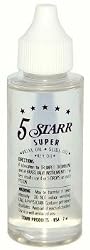 5 Starr Super Valve Oil, Clear