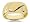 0.07 ctw Men's Diamond Ring in 14K Yellow Gold