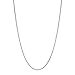 Men's Stainless Steel 3mm Curb Chain Necklace 18