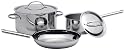 Cuisinart 5-Piece Everyday Stainless-Steel Cookware Starter Set
