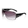 G by GUESS Metal Large Sunglasses with Script Templ