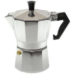Bene Casa 17720 aluminum espresso maker, 3 cup