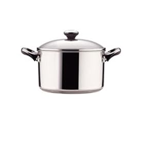 Meyer Select Stainless Steel Stockpot, 24 cm, 6.2 Litre