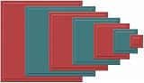 Wizard Nestabilities Die Set: Classic Square Large (7 Dies)