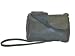 Leather Clutch Handbag Black with Strap Made in the USA and Buttery Soft