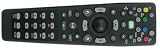 Media Centre Remote Control with Trackball mouse - Black