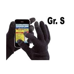 Touchscreen-Handschuhe kapazitiv "S" f�r iPad, iPhone, iPod Touch u.a.