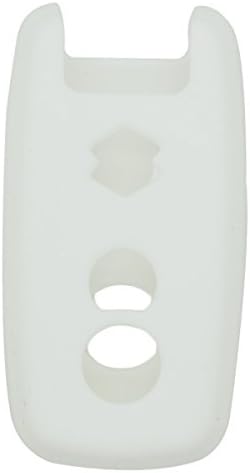 DSP Silicone Cover Skin Jacket for Suzuki Smart Key CV1540 Series White