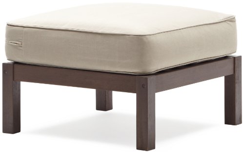 Strathwood Anderson Hardwood Sectional, Ottoman