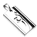 Spikes Mens Stainless Steel High Polish Tribal Dog Tag Penda