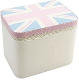Glorious Britain - TC150 - Bo&icirc;te &agrave; bijoux "Union Jack" - Rose/Vert - Large