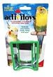 JW Pet Company Insight Hall Of Mirrors Small Bird Toy Assorted Colors