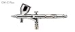 Iwata-Medea Custom Micron C Plus Dual Action / Large Gravity Feed Cup