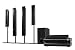 Produkt-Bild: Sony HTD 780 SF 5.1 Heimkinosystem (160 GB Festplatte, HDMI, Upscaling 1080p) schwarz