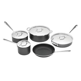 All-Clad LTD 9-Piece Cookware Set with Nonstick Fry Pan by All-Clad