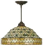 Meyda 32658 Jewel Quatrefoil Skirted Recurve Pendant