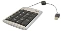 Adesso 19-Key Mobile USB Numeric Keypad with Retractable Cable ( AKP-150 )